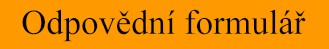 Odpov�dn� formul��